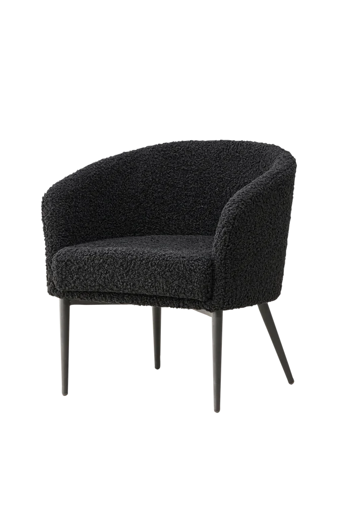 Fluffy lenestol - Svart m v:3411878