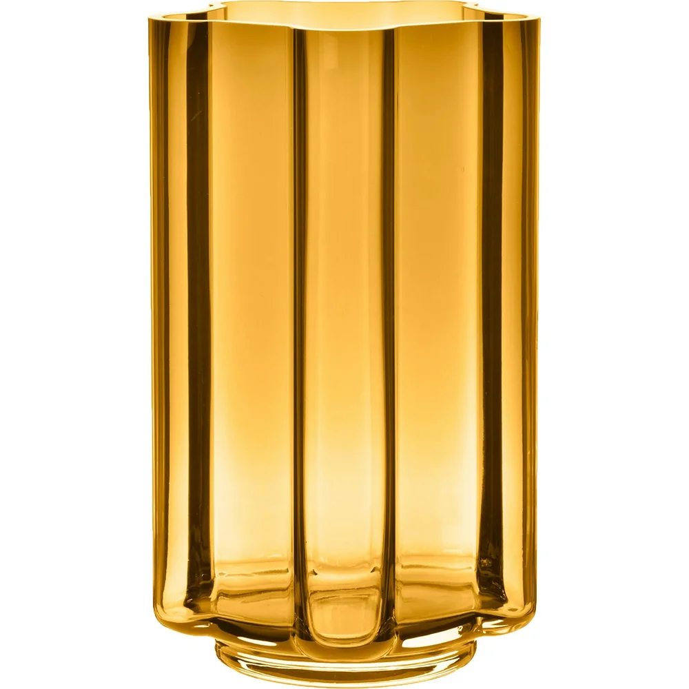 Funki Rounded Vase 34 cm, Amber v:7573957 Funki Rounded Vase 34 cm, Amber v:7573957