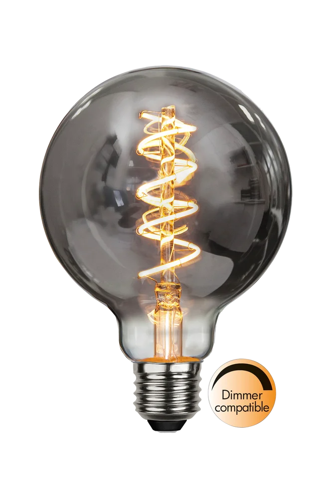 E27 G95 Decoled Spiral – Svart – Belysning | m v:4377144 E27 G95 Decoled Spiral – Svart – Belysning | m v:4377144