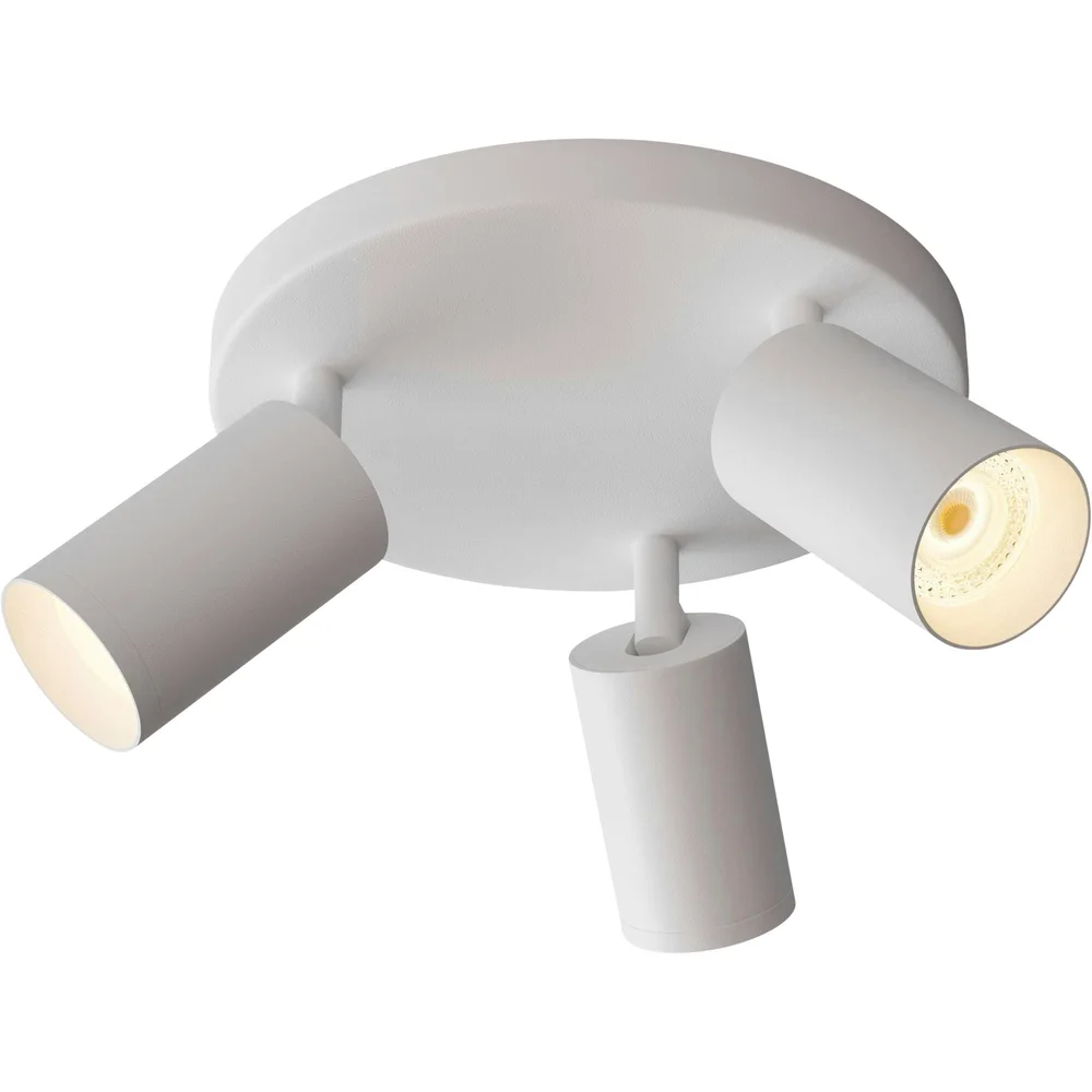 Canspot 57 Triple Round Spotlight, Hvit v:2770363 Canspot 57 Triple Round Spotlight, Hvit v:2770363