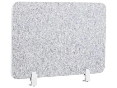 Skillevegg for skrivebord SPLIT 80 x 50 cm Grå v:4069036