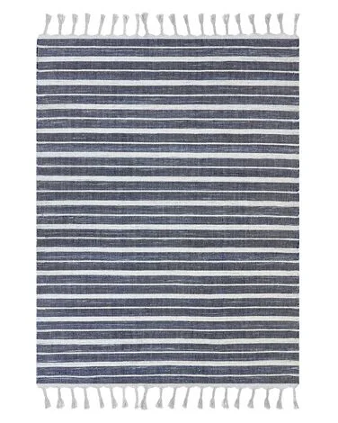 Teppe BADEMLI Mørkeblå 140 x 200 cm v:1031593