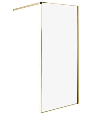 Dusjvegg WASPAM 90 x 190 cm Gull v:9698763