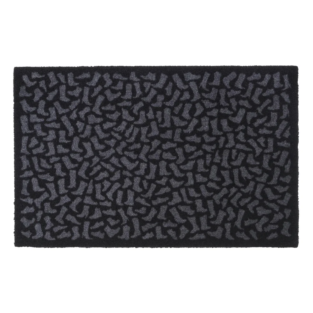 Footwear Dørmatte 60x90cm, Sort/Grå v:9876899 Footwear Dørmatte 60x90cm, Sort/Grå v:9876899