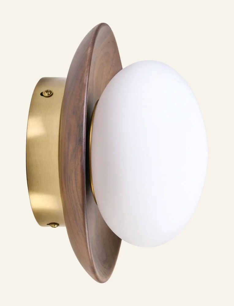 Vegglampe brun - ø20 v:5893981