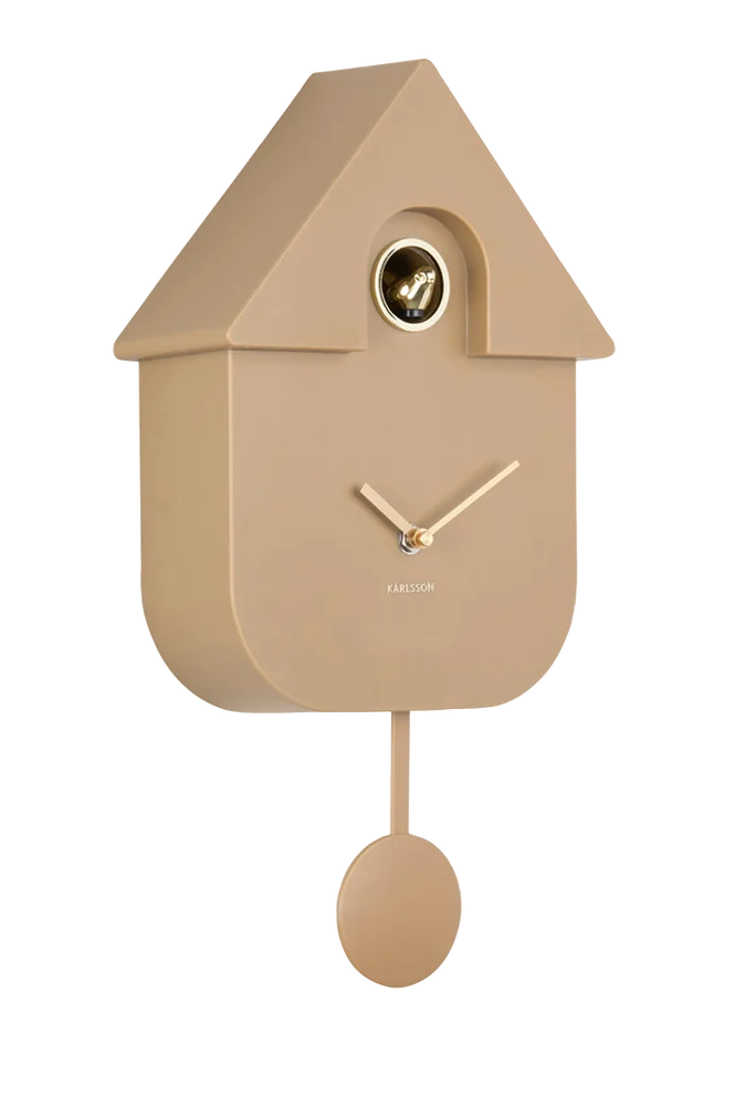 Veggklokke Modern Cuckoo Oro - Brun - Dekor | m v:2151956