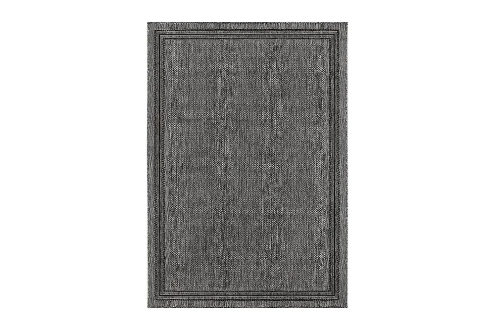 Flatvävd matta KM Home Antracit 133×190 cm v:4520887 Flatvävd matta KM Home Antracit 133×190 cm v:4520887