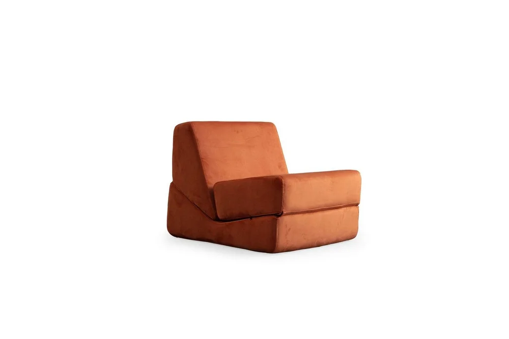 1-seters Sovesofa Dorielton Konvertibel Appelsin v:9684156 1-seters Sovesofa Dorielton Konvertibel Appelsin v:9684156