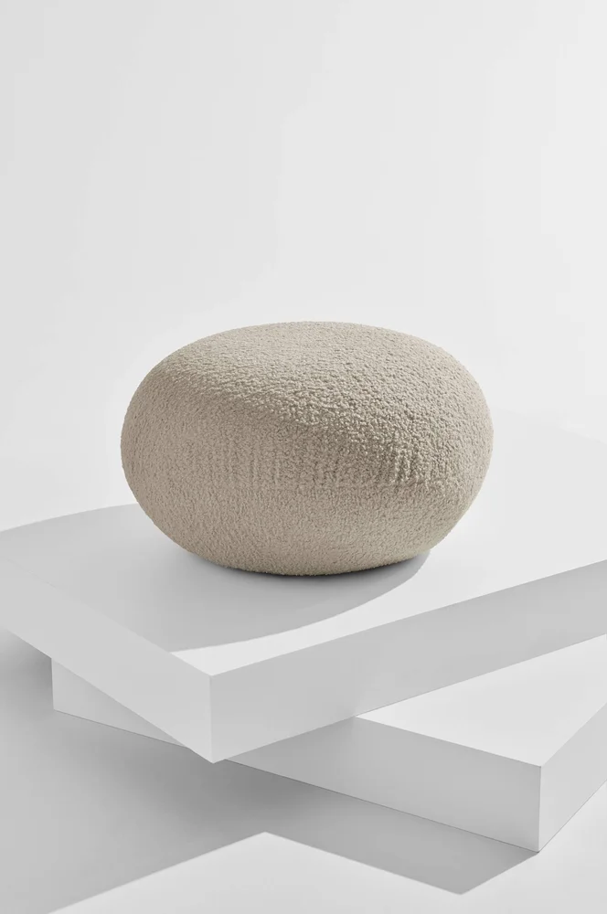 Bloom puff ø 72 cm – Beige m v:3387196