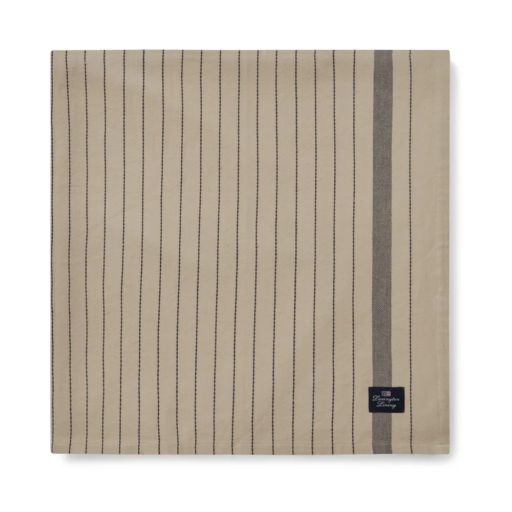 Striped Organic Cotton duk 150 x 350 cm v:6057085