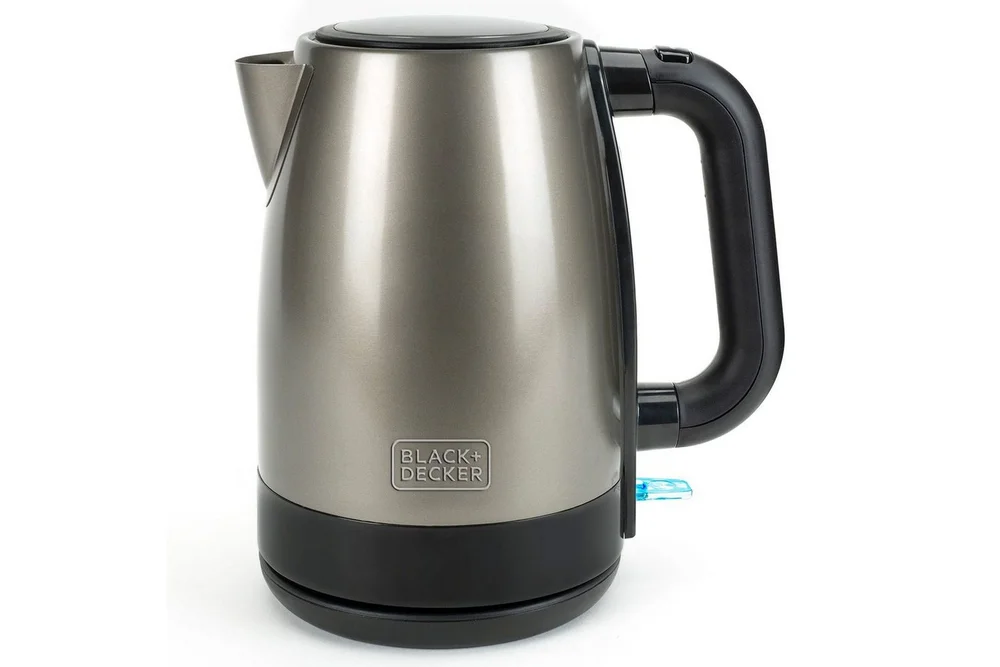 Vannkoker Black+Decker 2200W 1,7L Børstet Rustfritt Stål v:1472995 Vannkoker Black+Decker 2200W 1,7L Børstet Rustfritt Stål v:1472995