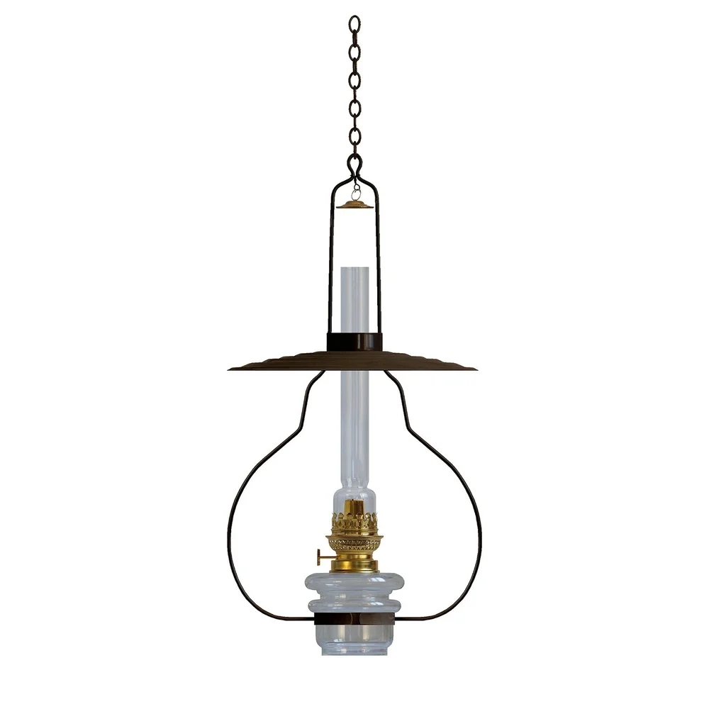 Lyckeby Parafinlampe, Sort v:2622743