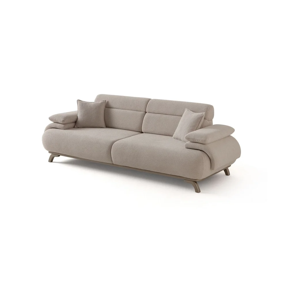 3-seters sofa Atelier Del Sofa Bonjo Silver (246 x 81 x 97 cm) Beige v:1603711 3-seters sofa Atelier Del Sofa Bonjo Silver (246 x 81 x 97 cm) Beige v:1603711