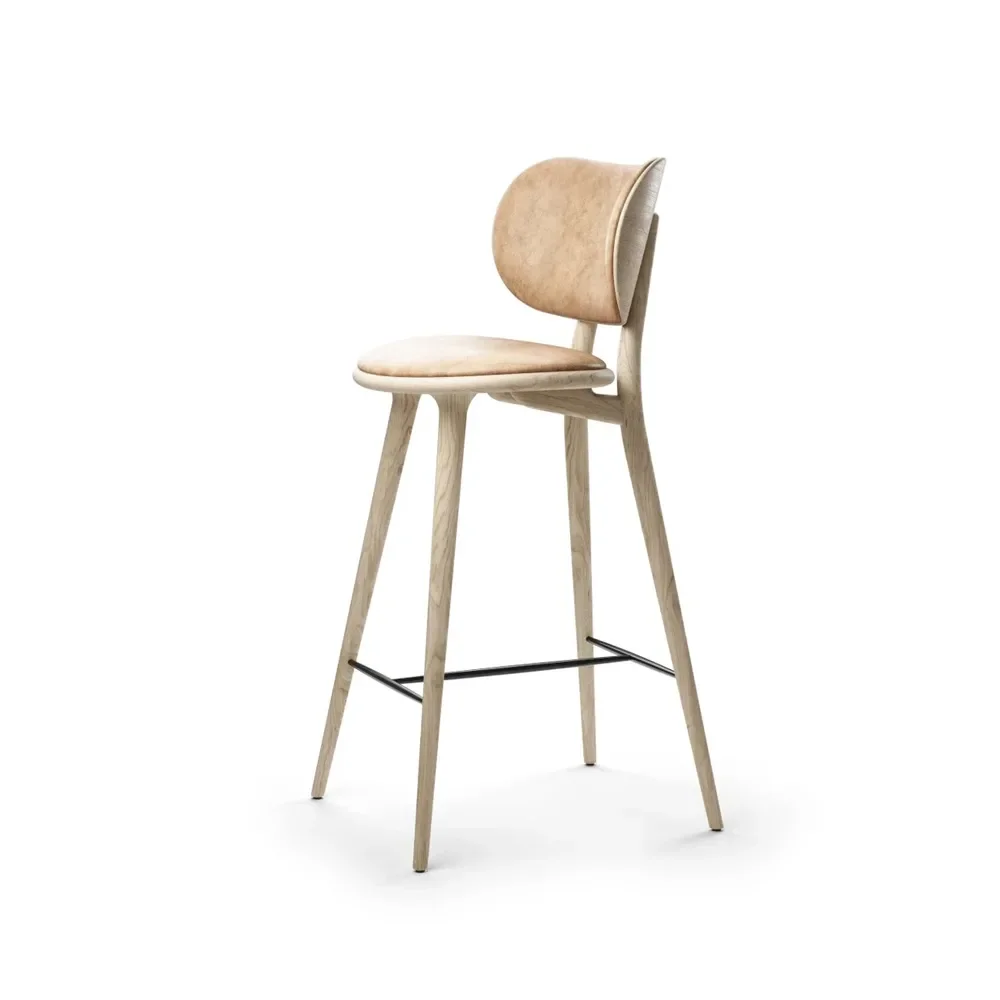 Mater High Stool Backrest barstol høy v:3030740