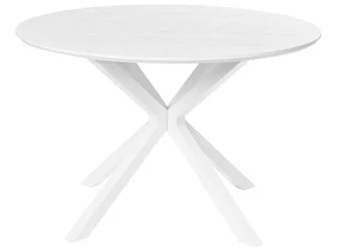 Spisebord FITZROY Hvit 120 cm 120 cm v:6401468 Spisebord FITZROY Hvit 120 cm 120 cm v:6401468