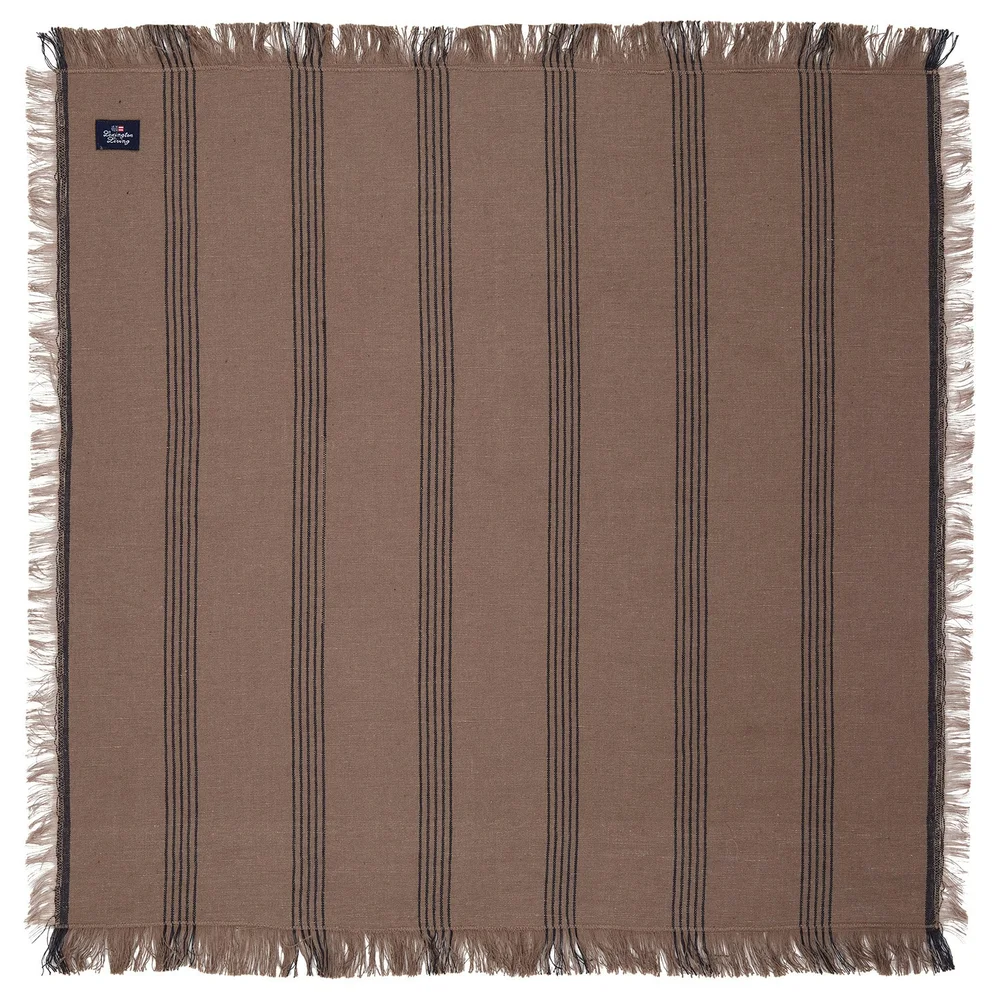 Striped Tøyserviett Med Frynser 50x50 cm v:3660192