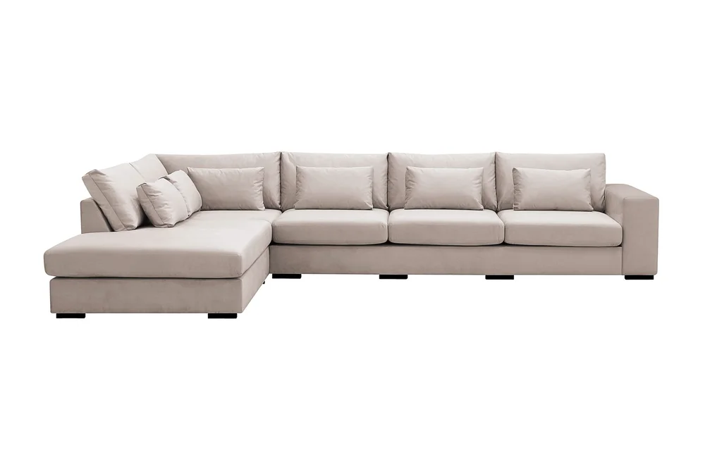 Grande 5-seters Sofa med Sjeselong Venstre v:7186368