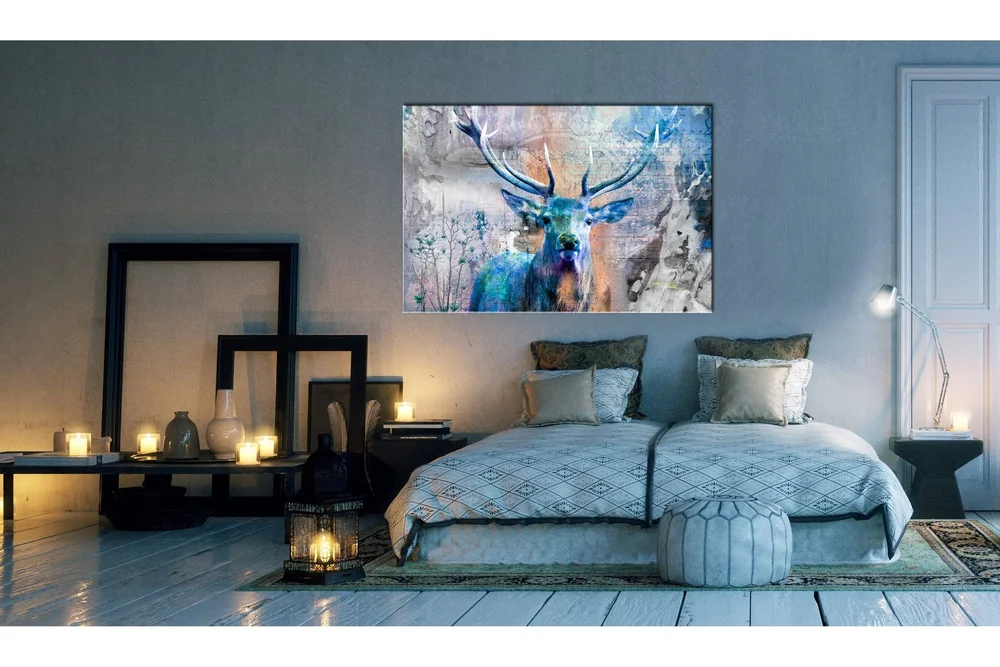 Tavle Blue Deer 120X80 v:3329554