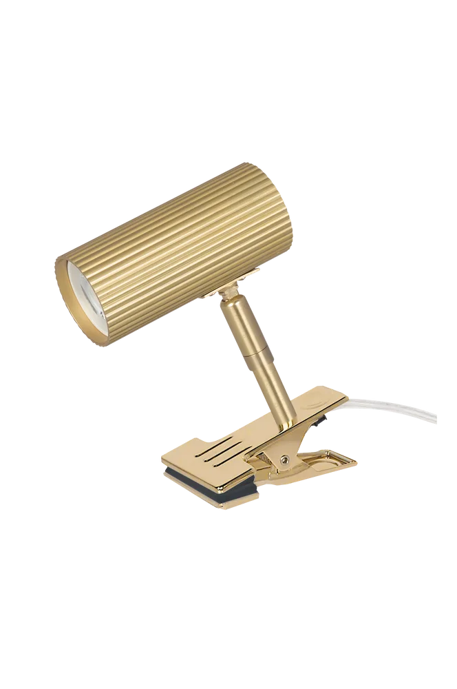Vegglampe/klemmespot Hubble - Messing - Belysning | m v:3726704