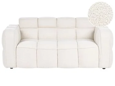Sofa 2-seters UTANA Bouclé Off white v:6075633 Sofa 2-seters UTANA Bouclé Off white v:6075633