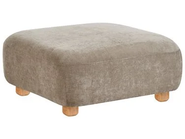 Fotskammel AMLI Chenille Beige v:537766 Fotskammel AMLI Chenille Beige v:537766