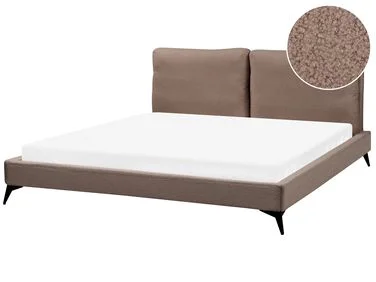 Seng Bouclé MELLE 180 x 200 cm Brun v:9982733
