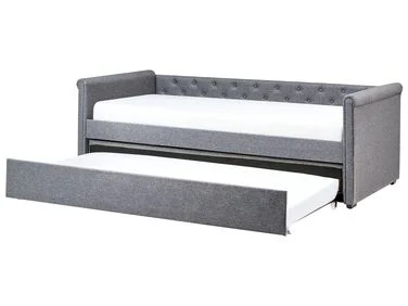 Uttrekksseng LIBOURNE 90 x 200 cm Mørkegrå v:3954665 Uttrekksseng LIBOURNE 90 x 200 cm Mørkegrå v:3954665