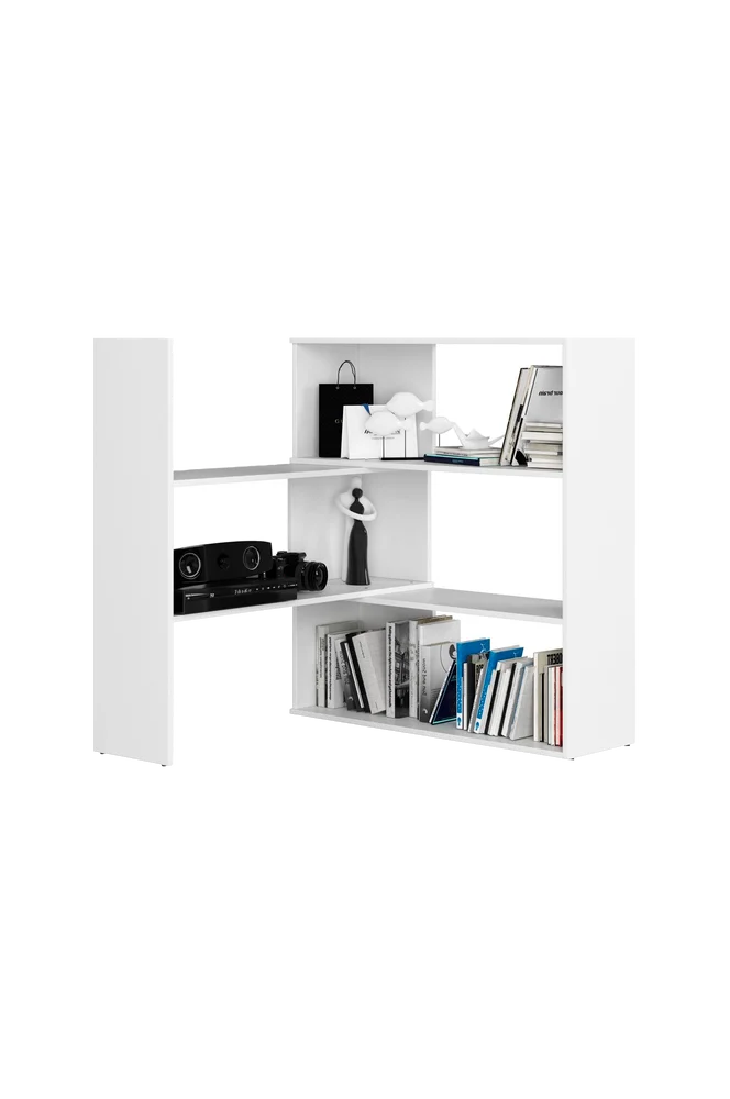 Akord Mini Twist bokhylle – Hvit m v:2508288 Akord Mini Twist bokhylle – Hvit m v:2508288
