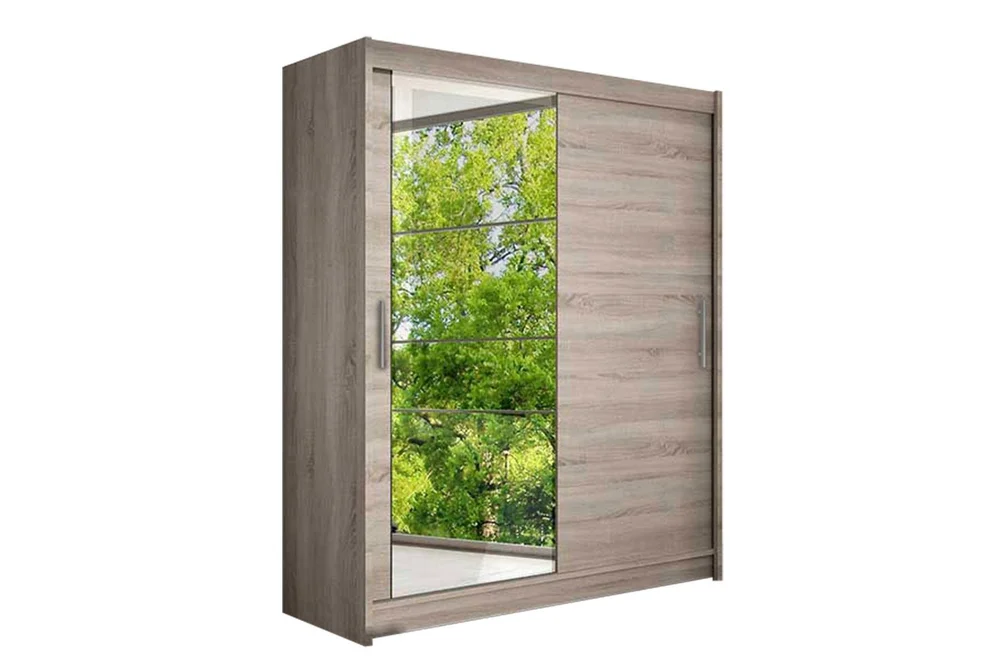 Leila Garderobe Skyvedører Speil v:6352563