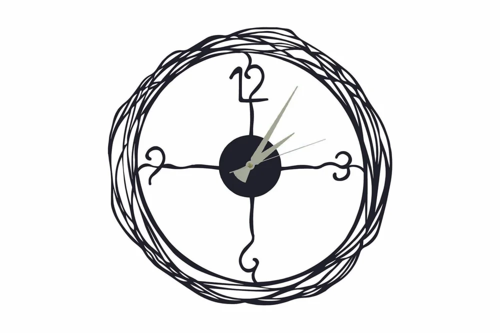 Salechard Veggklokke 50x50 cm v:3814681