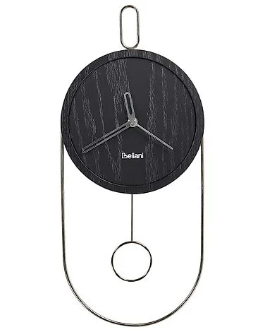 Pendelklokke SIERRE 20 cm Svart v:3957007