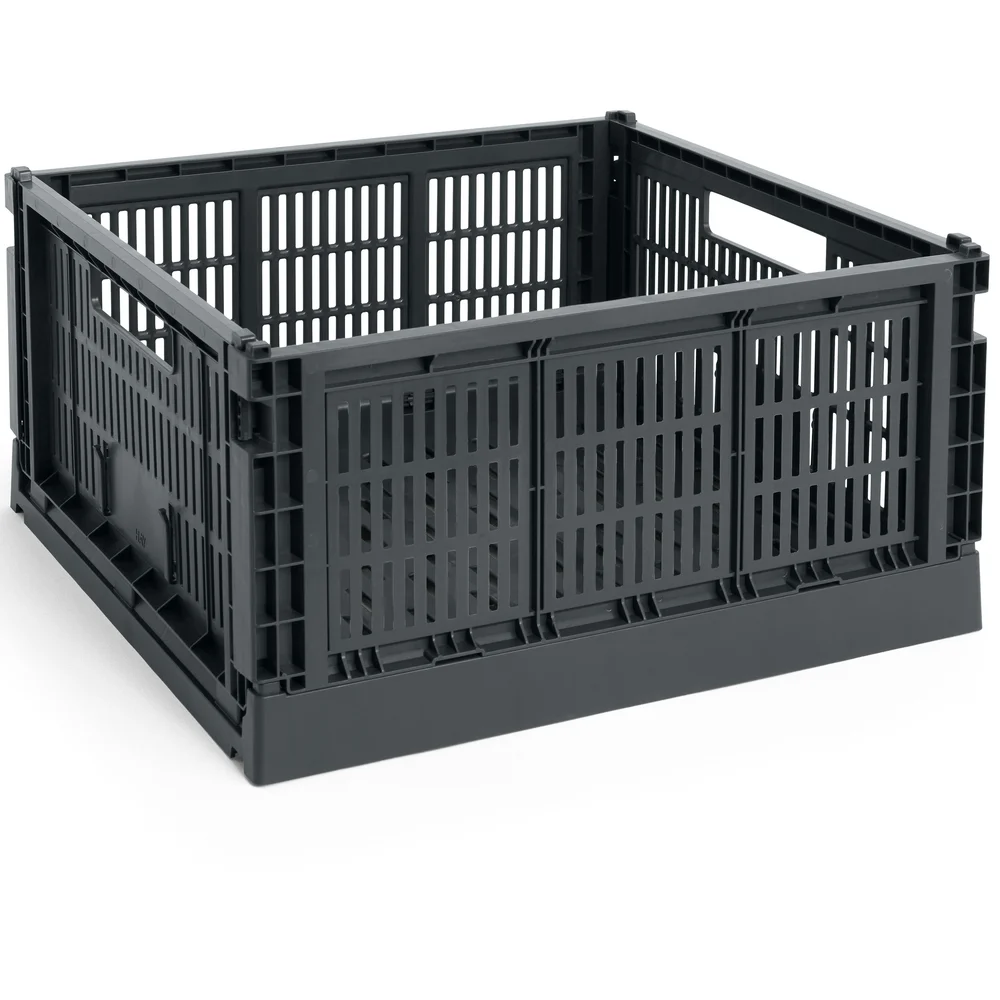 Colour Crate Large Square Oppbevaring, Charcoal v:1834512