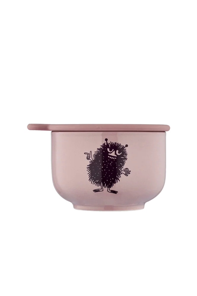 Skål med lokk Mumin 7 cm - Rosa - Kjøkken & husholdning | m v:1159583