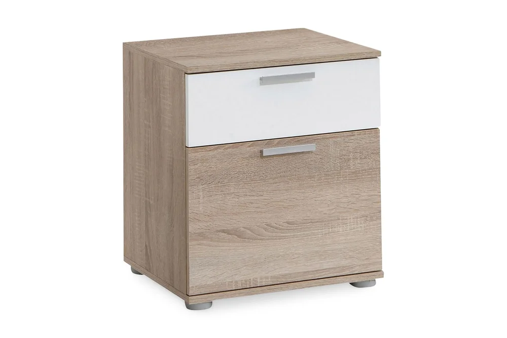 Polyxo Nattbord 38 cm med Oppbevaring 2 Skuffer v:3943511