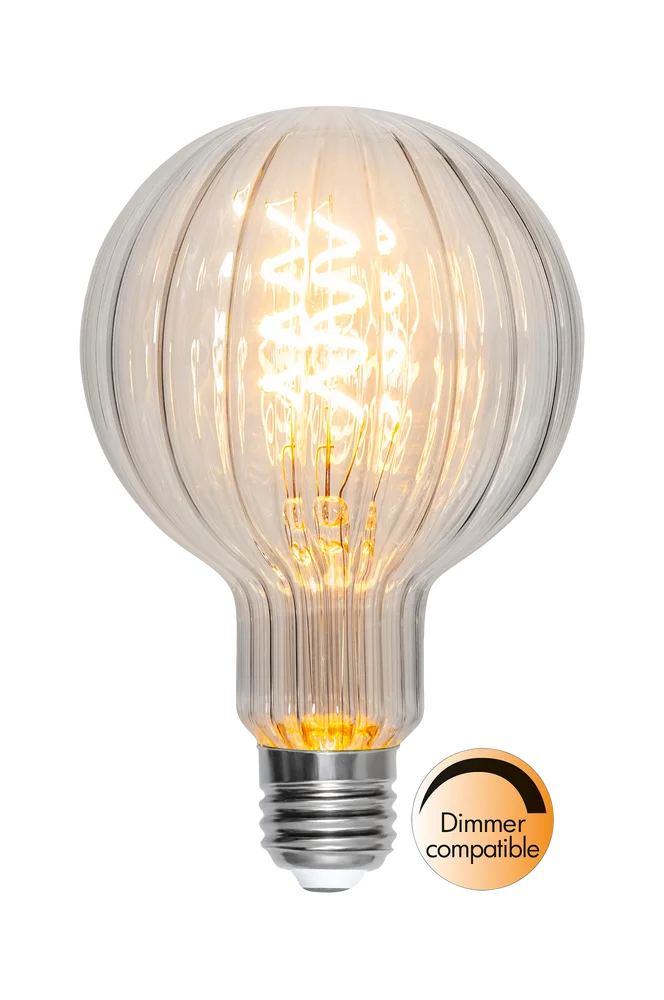 LED E27 G95 Line klar – Transparent – Belysning | m v:4563940 LED E27 G95 Line klar – Transparent – Belysning | m v:4563940