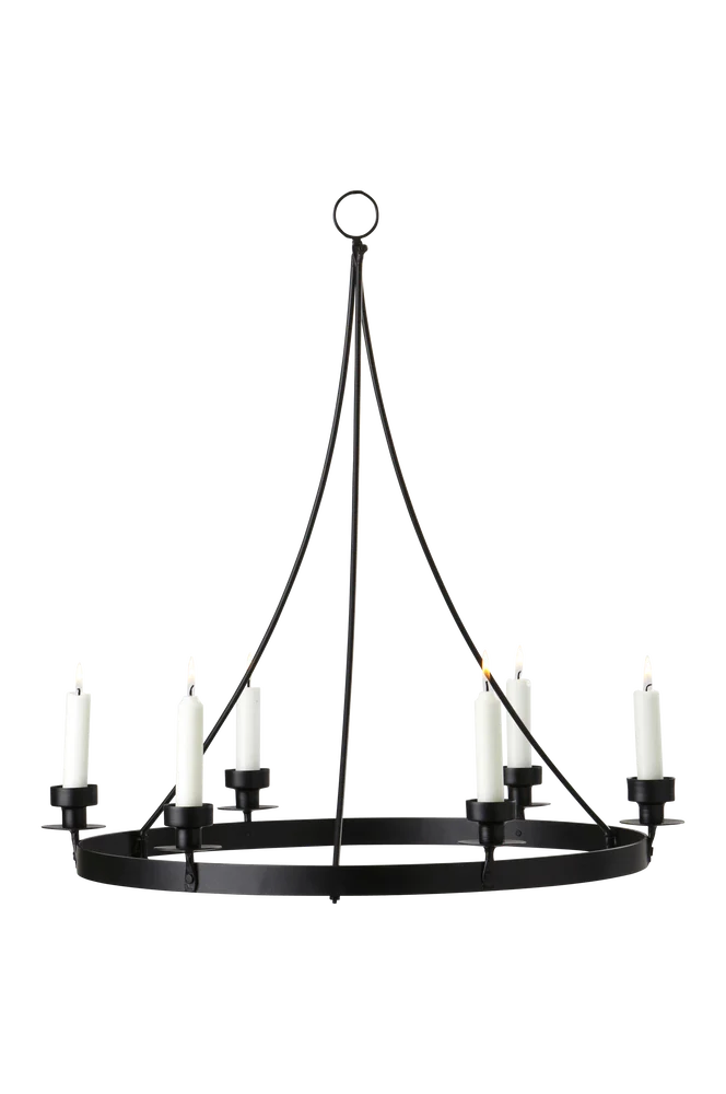 ROSENDAL lysekrone - Svart - Dekor | m v:9142163