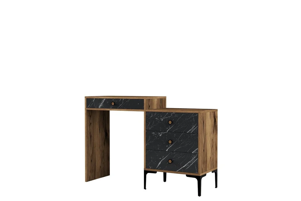Ameias Sminkebord 124×84,7 cm Brun/Svart v:6586682 Ameias Sminkebord 124×84,7 cm Brun/Svart v:6586682