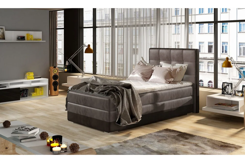 Damion Oppbevaringsseng 90×200 cm Venstre v:9789799 Damion Oppbevaringsseng 90×200 cm Venstre v:9789799