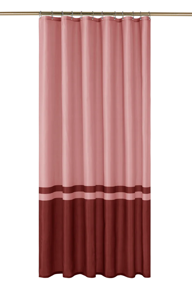 ESRA dusjforheng 180x200 cm - Rosa - Tekstiler | m v:8046214