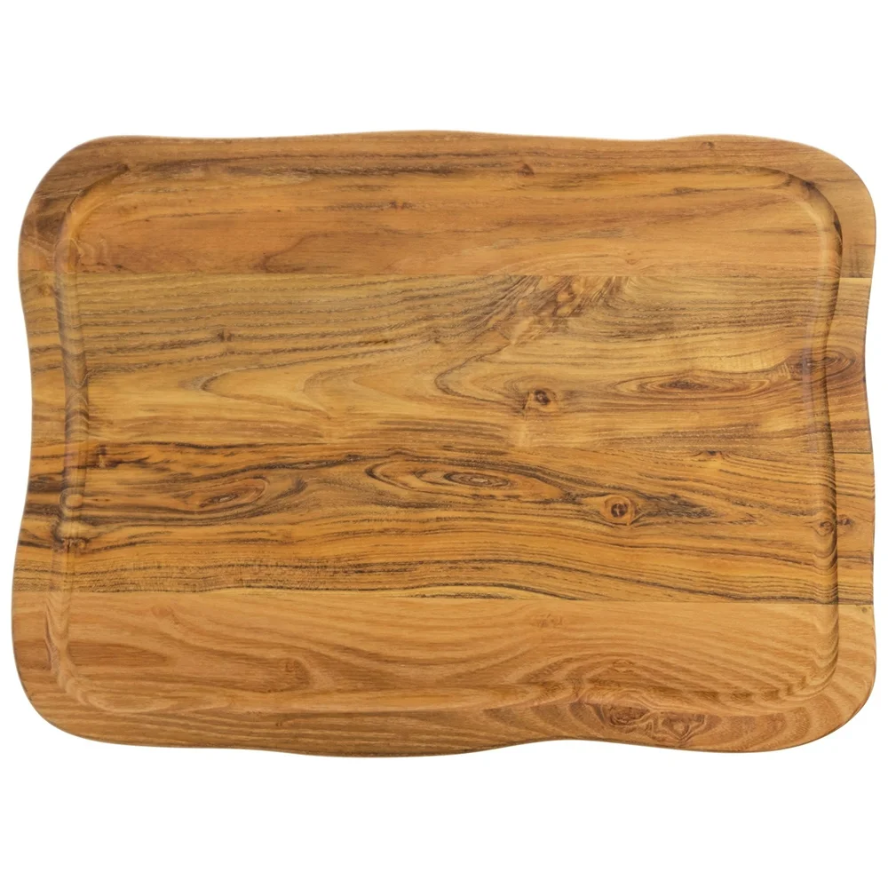 Raw Teak Skjærebrett, 33×45 cm v:7363269