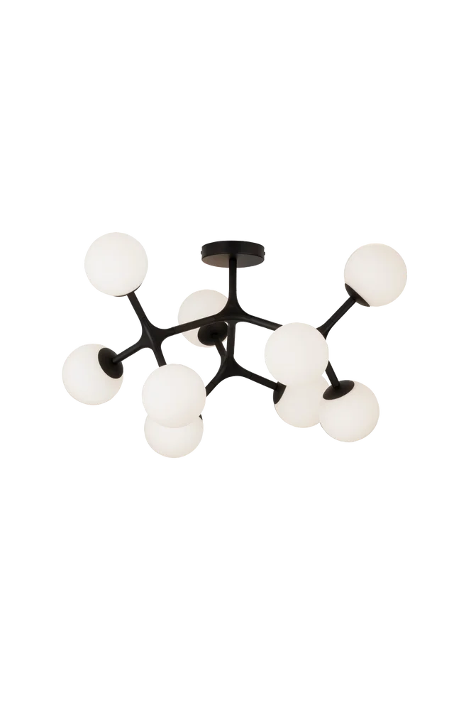 Plafond Maragall 9-Light - Svart - Belysning | m v:5346581