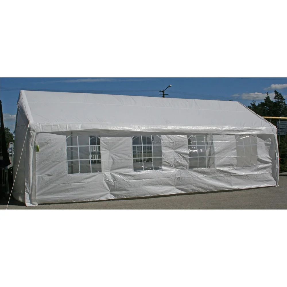 Partytelt HOME4YOU 4×8 m, hvit v:4659008