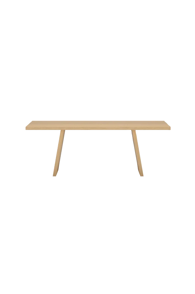 Logga Rektangulært spisebord - Beige m v:9603584