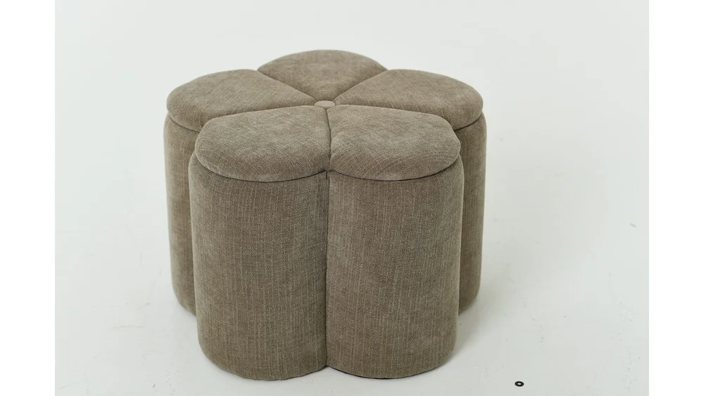 Sittepuff Viresta med Oppbevaring Ø60 cm v:3495338