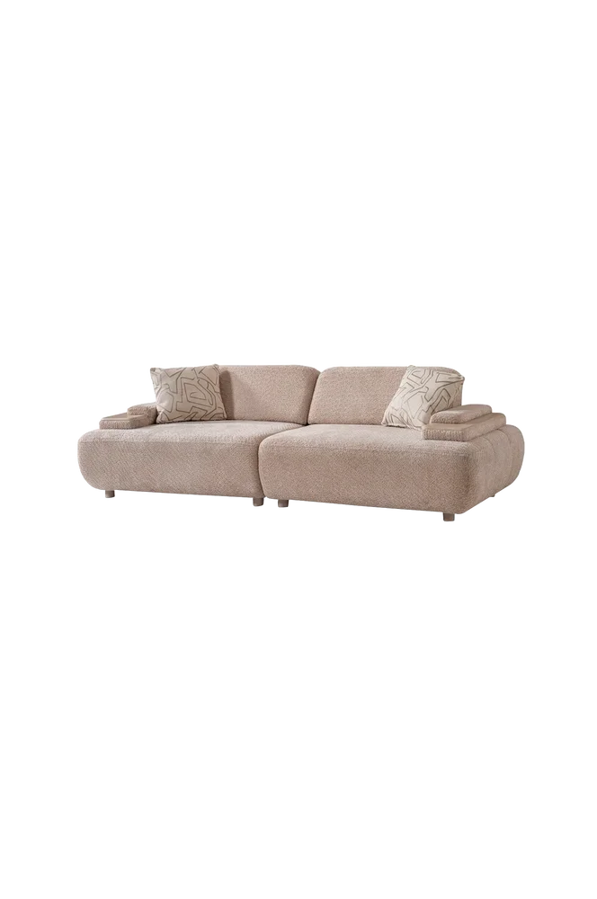 3-seters sofa Toscana – Beige m v:8190460 3-seters sofa Toscana – Beige m v:8190460