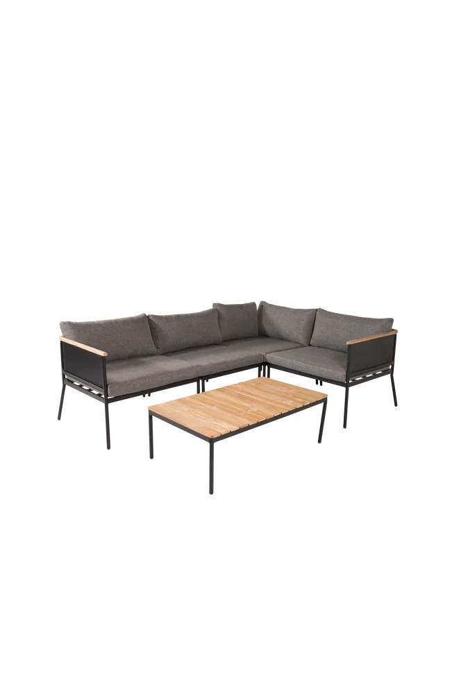 Sofagruppe Namiba – Svart – Utemøbler & hage | m v:1878805