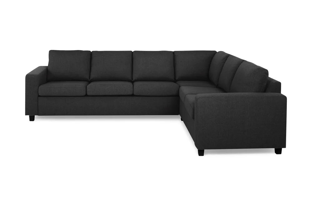 Crazy 5-seters Vendbar L-formet Large Hjørnesofa i Stoff v:7354993