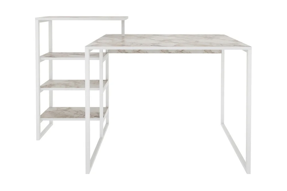 Andifli Skrivebord 60×76,8×133 cm med oppbevaring v:7375797