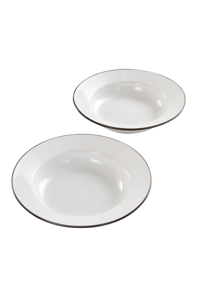ALVE pastatallerken 2-pakke ø 26.5 cm – Hvit – Kjøkken & husholdning | m v:9243476