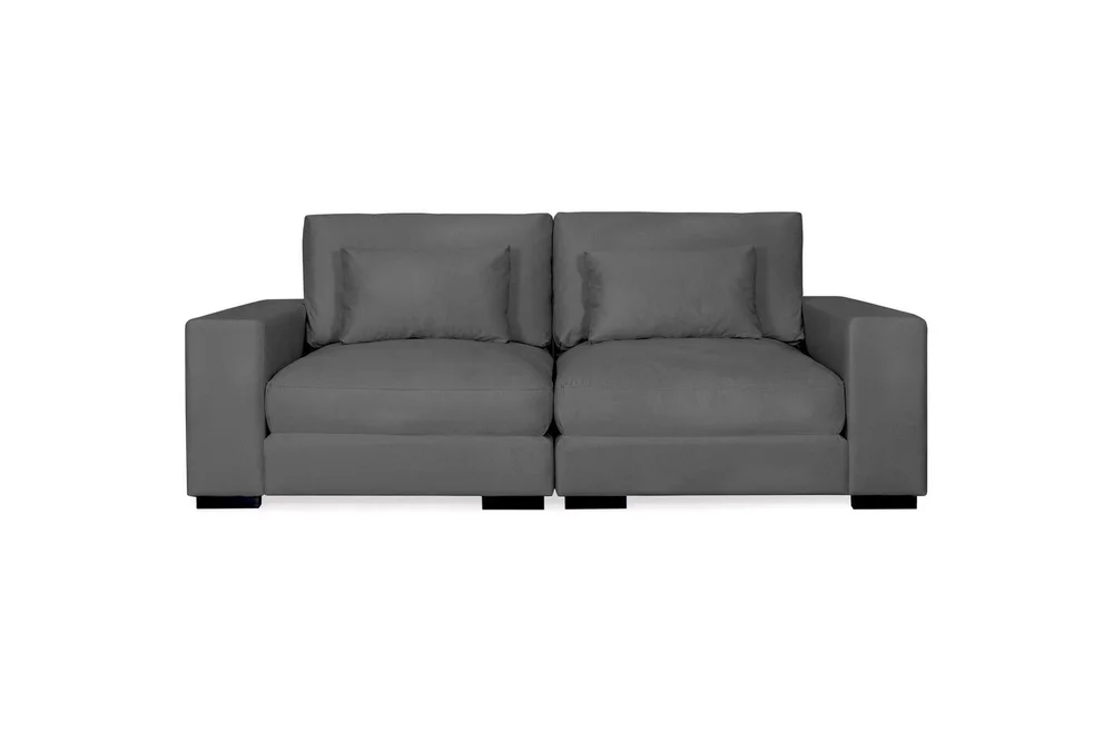 Dubai 2-seters sofa fløyel ekstra dyp v:5762385